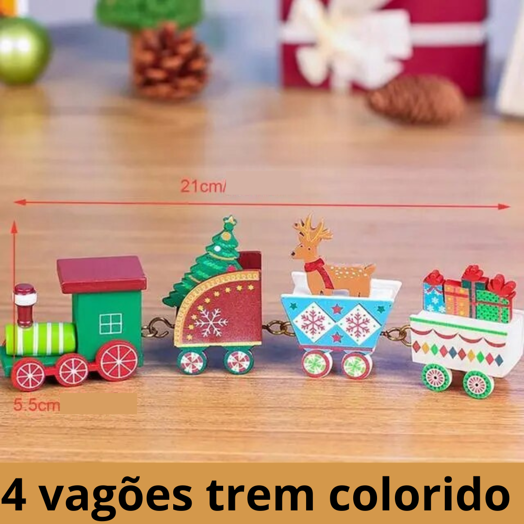 Trenzinho decorativo Natalino