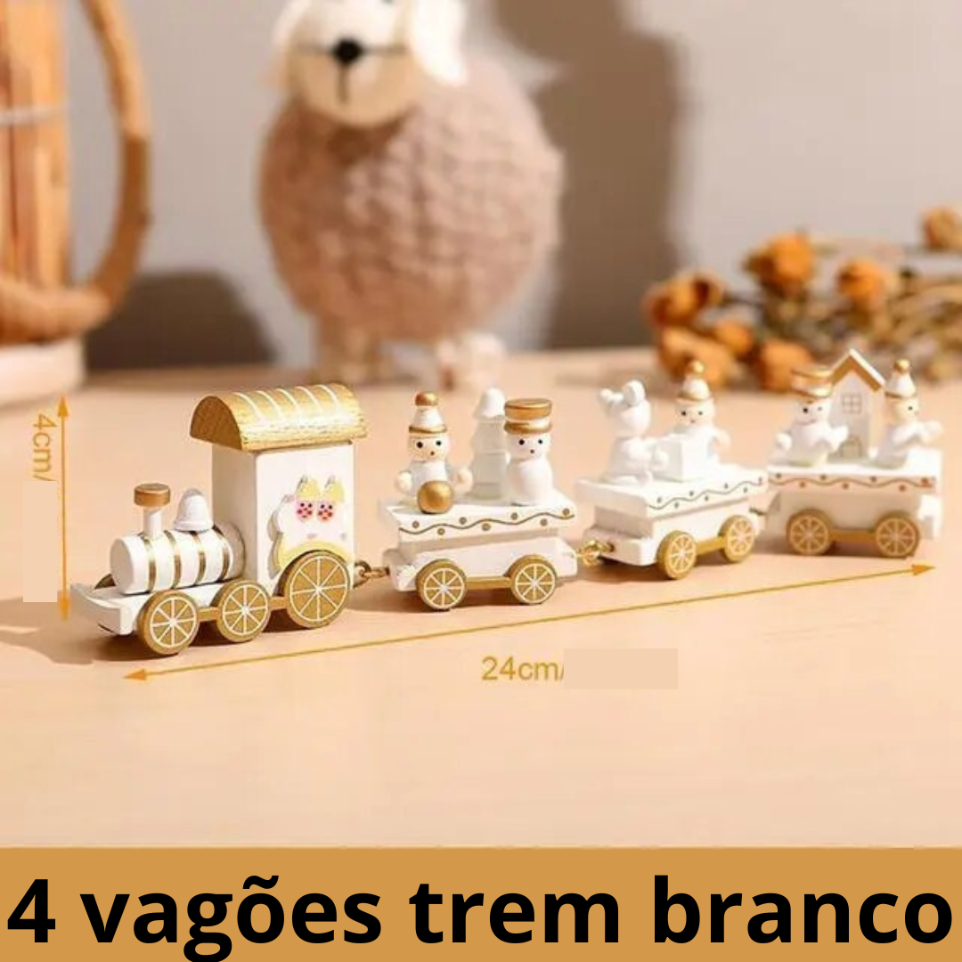 Trenzinho decorativo Natalino