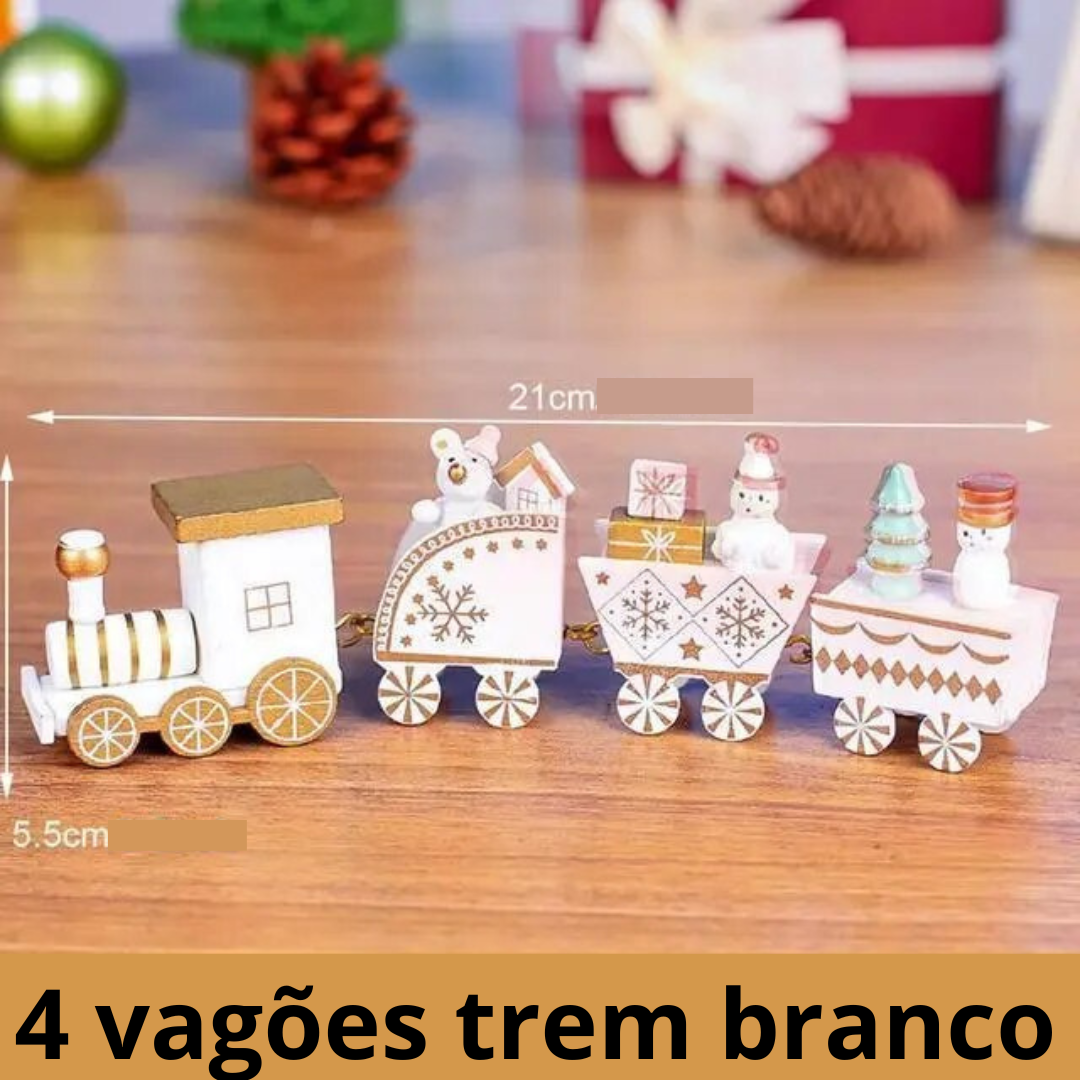 Trenzinho decorativo Natalino