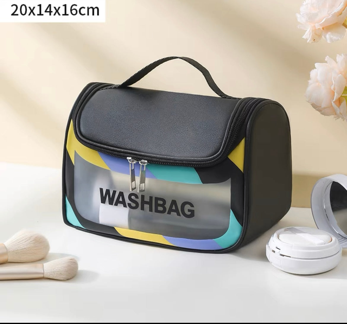 Bolsa Organizadora Impermeável De Maquiagem