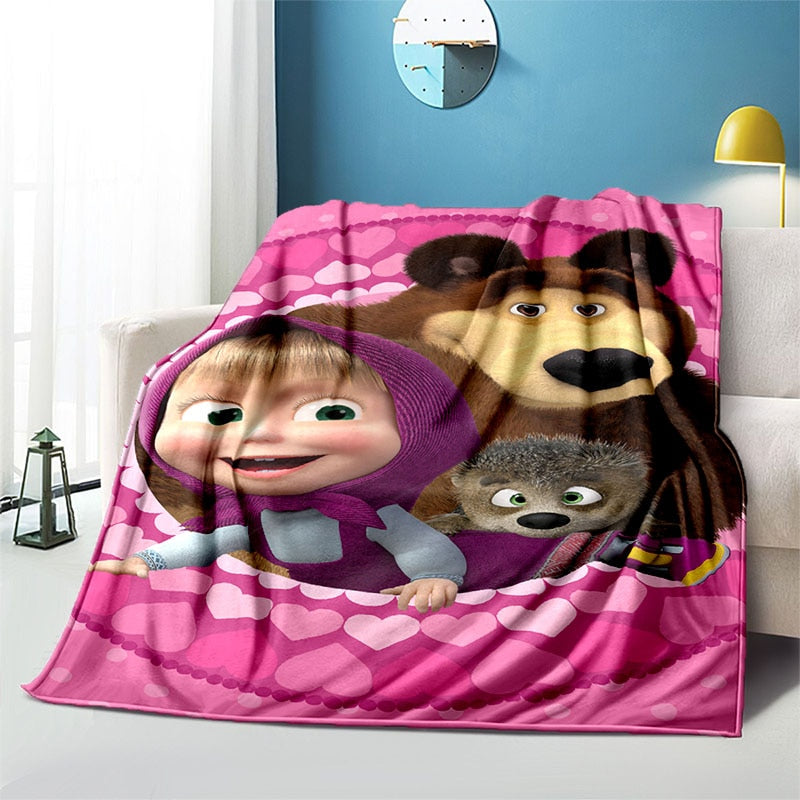 Cobertor Masha & o Urso