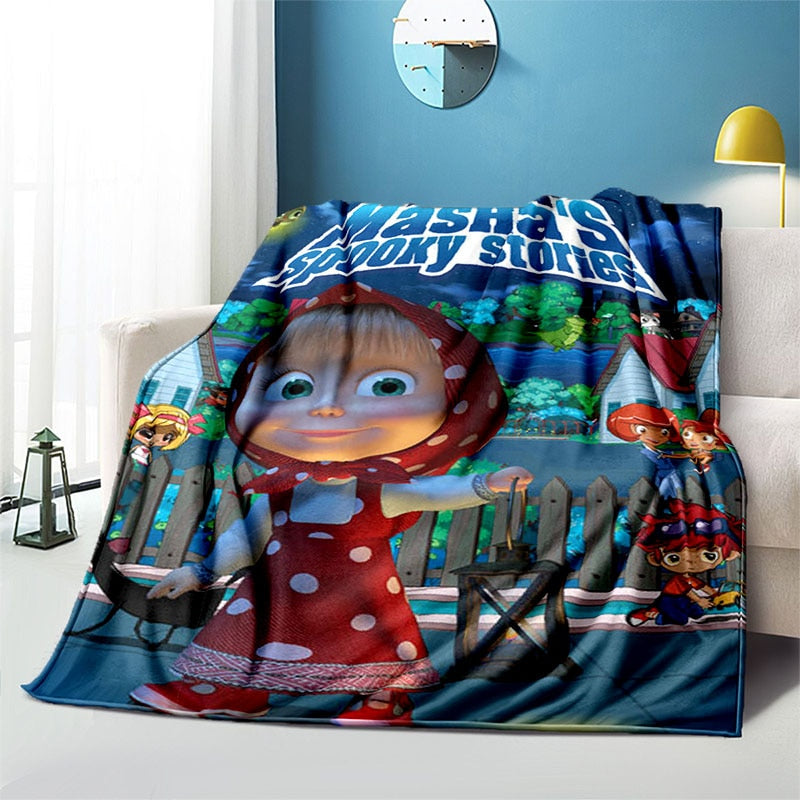 Cobertor Masha & o Urso