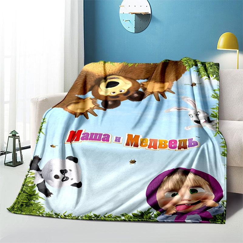 Cobertor Masha & o Urso