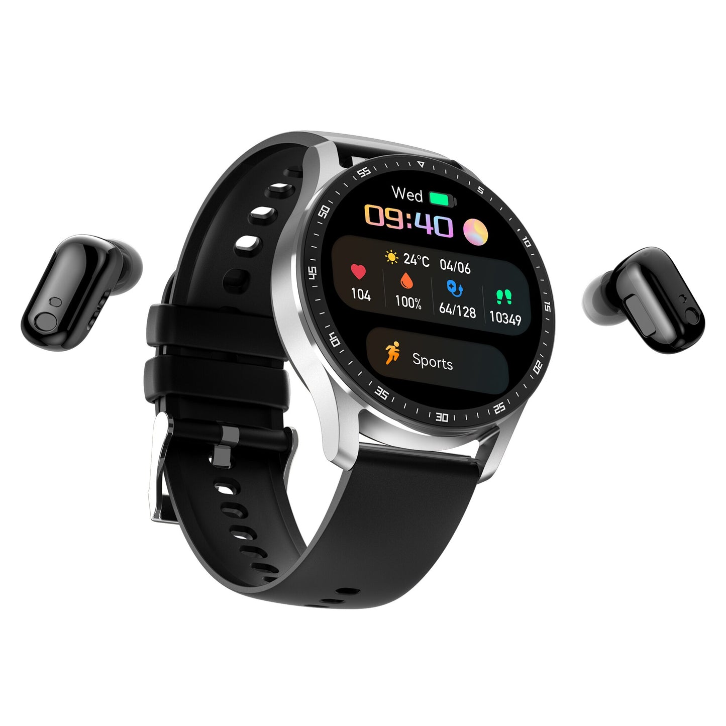 Smart Watch TWS 2 em 1