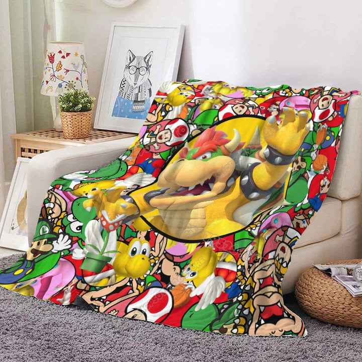 Cobertor Super Marios