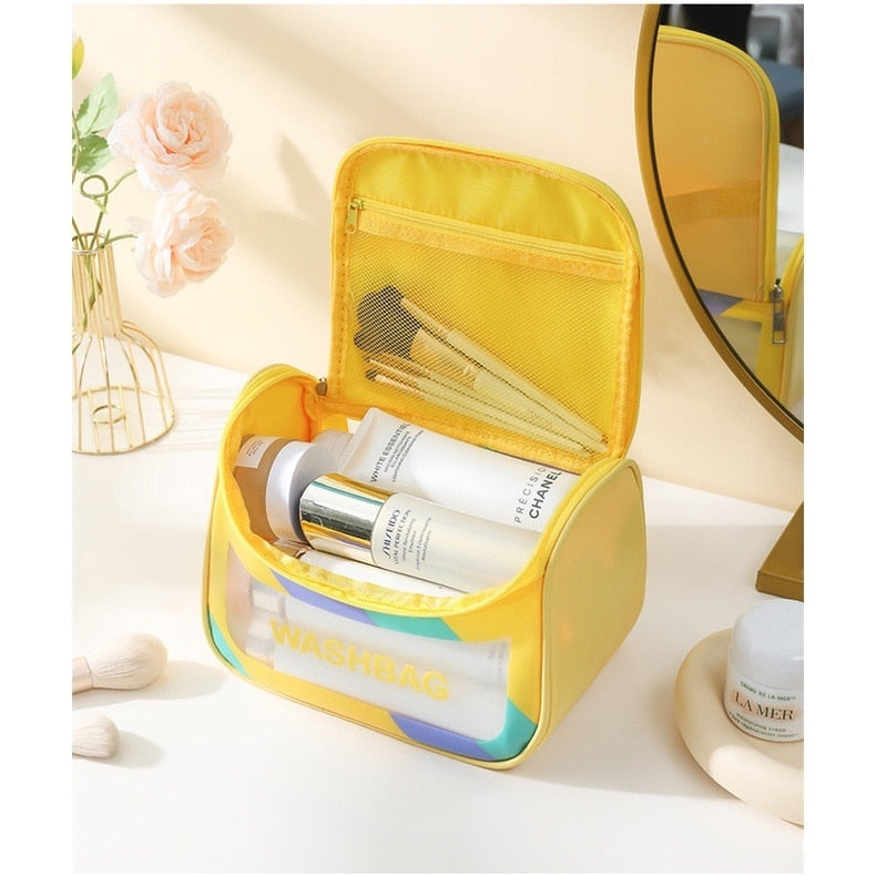 Bolsa Organizadora Impermeável De Maquiagem
