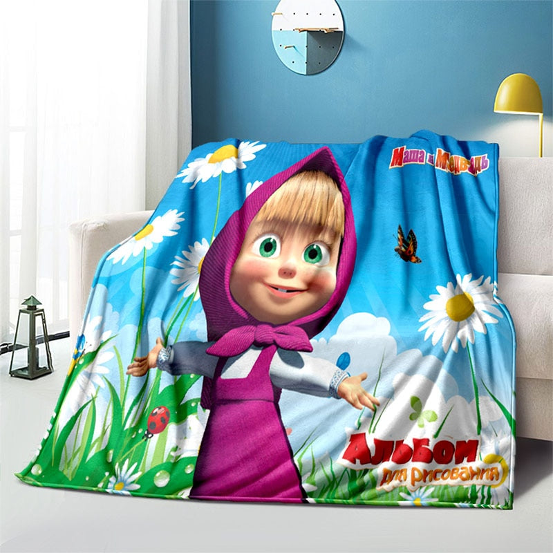 Cobertor Masha & o Urso