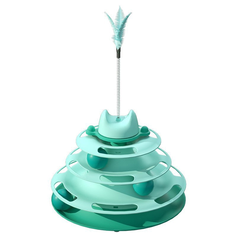 Brinquedo para Gatos Torre Ball