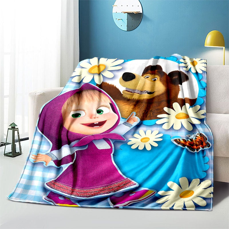 Cobertor Masha & o Urso