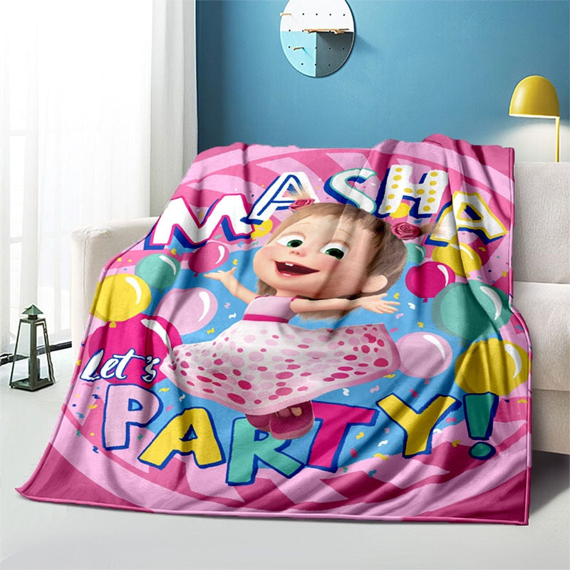Cobertor Masha & o Urso