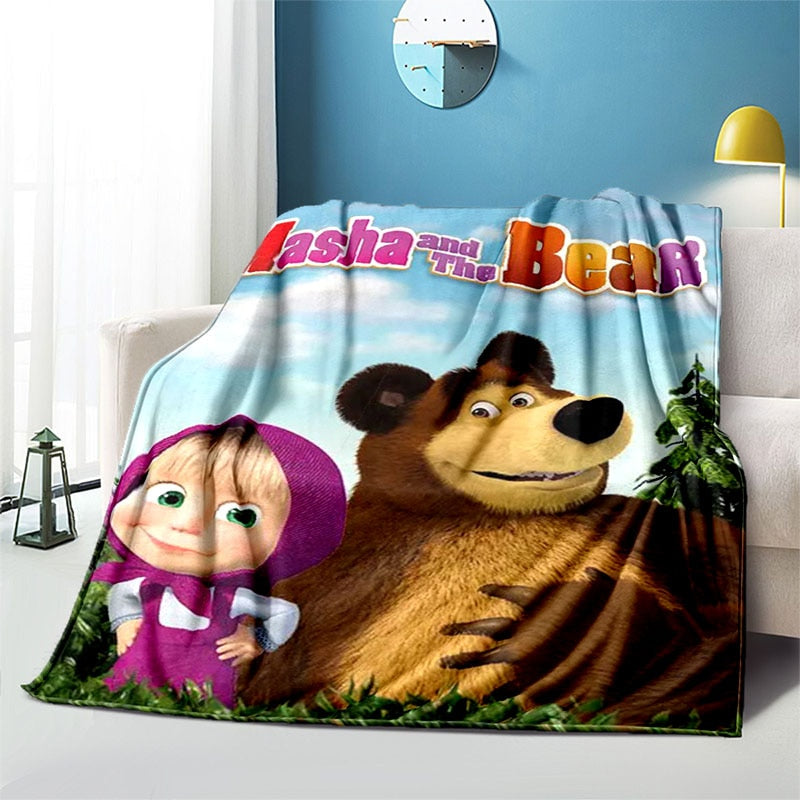 Cobertor Masha & o Urso