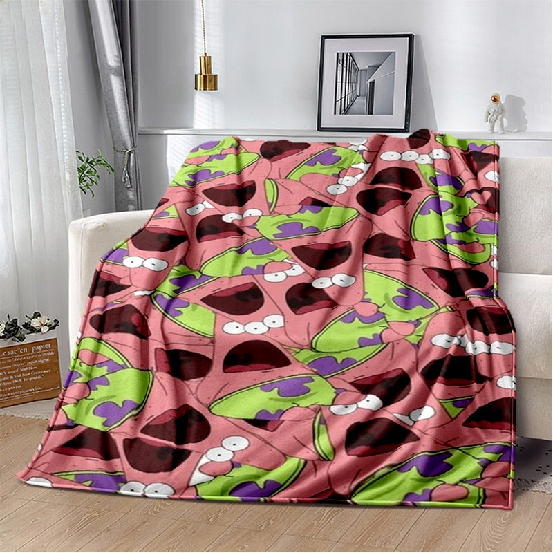 Cobertor Cartoon Bob Esponja & Cia