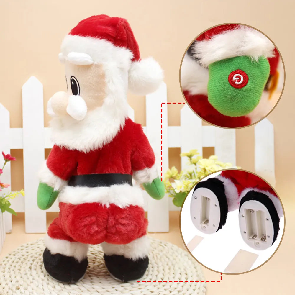 Boneco Papai Noel musical