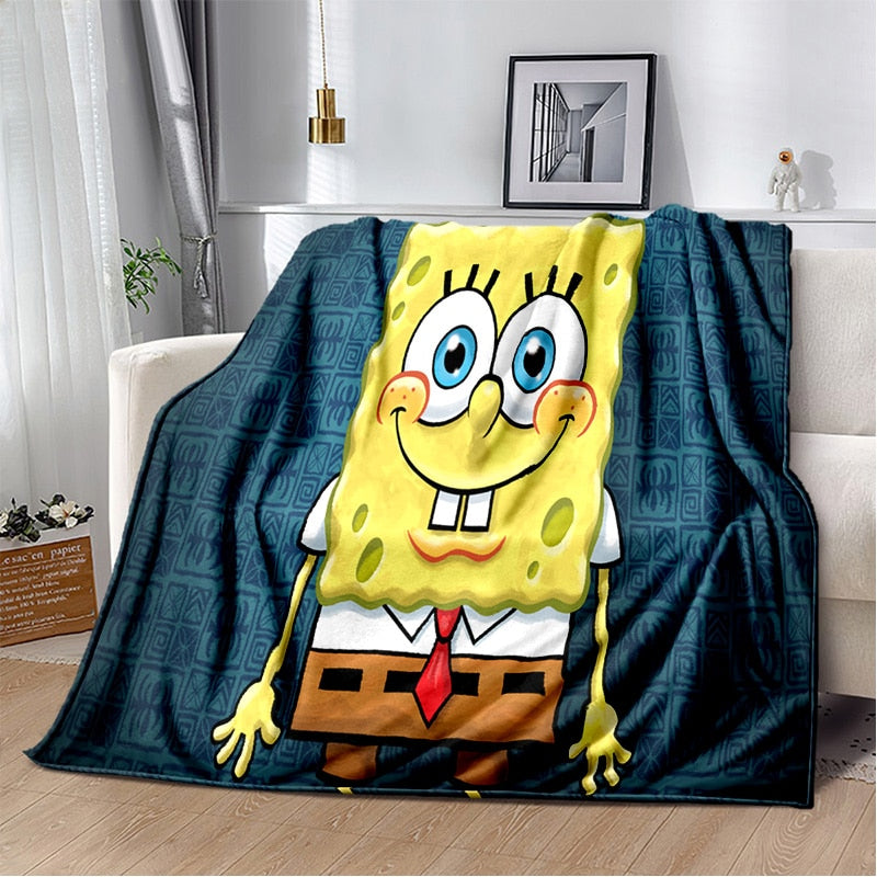 Cobertor Cartoon Bob Esponja & Cia