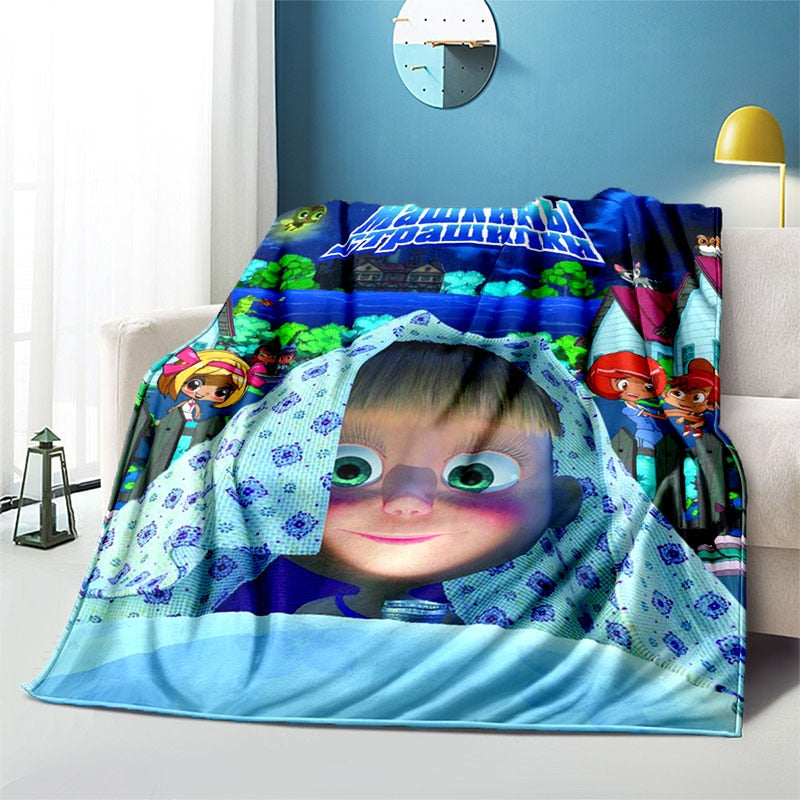 Cobertor Masha & o Urso