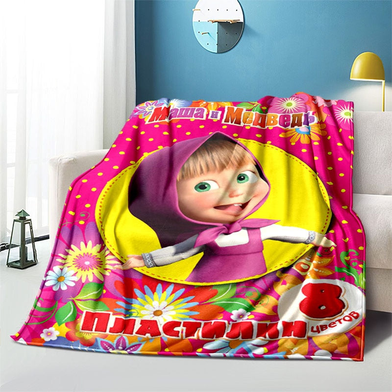 Cobertor Masha & o Urso