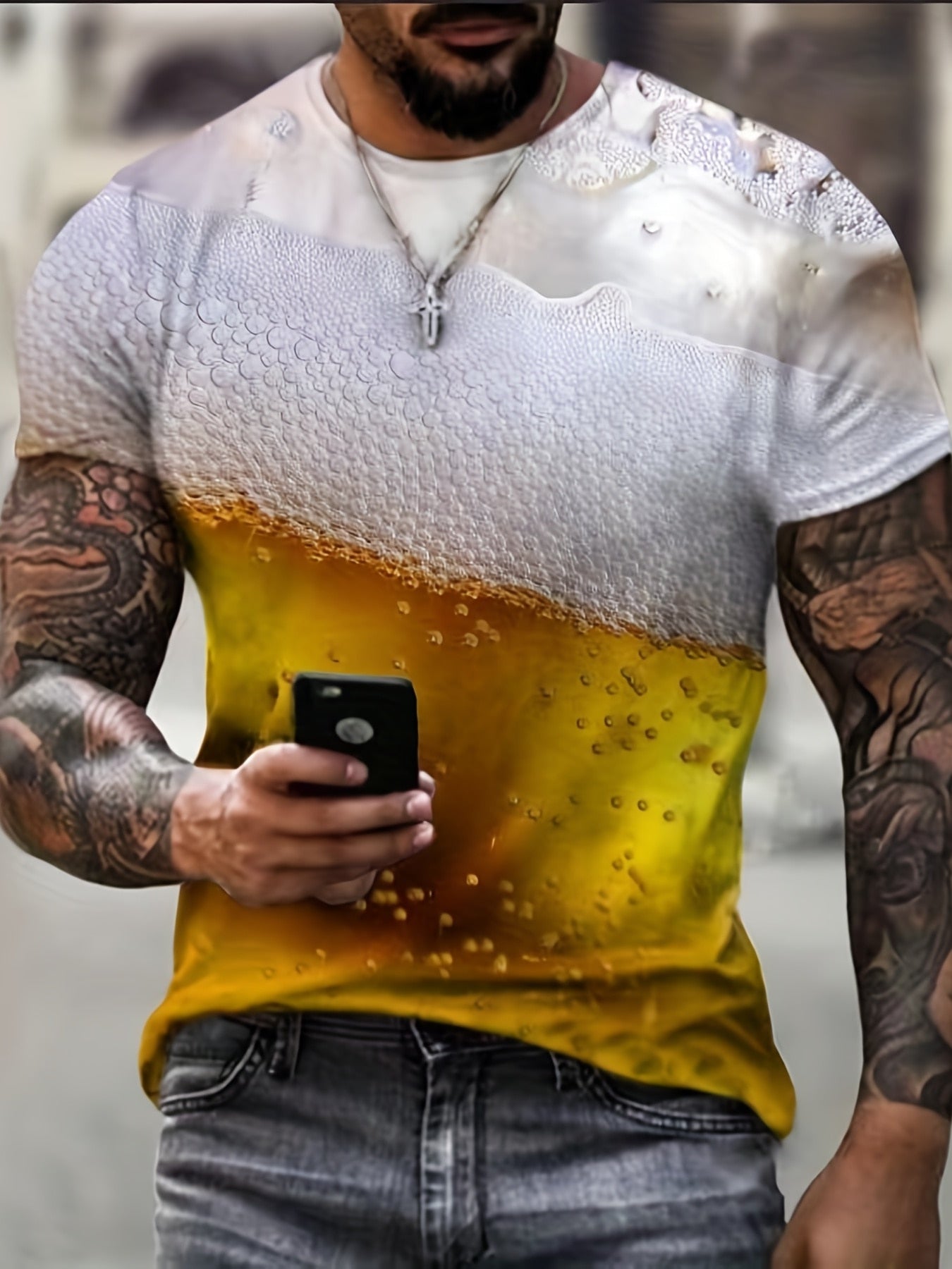 Camiseta masculina de manga curta