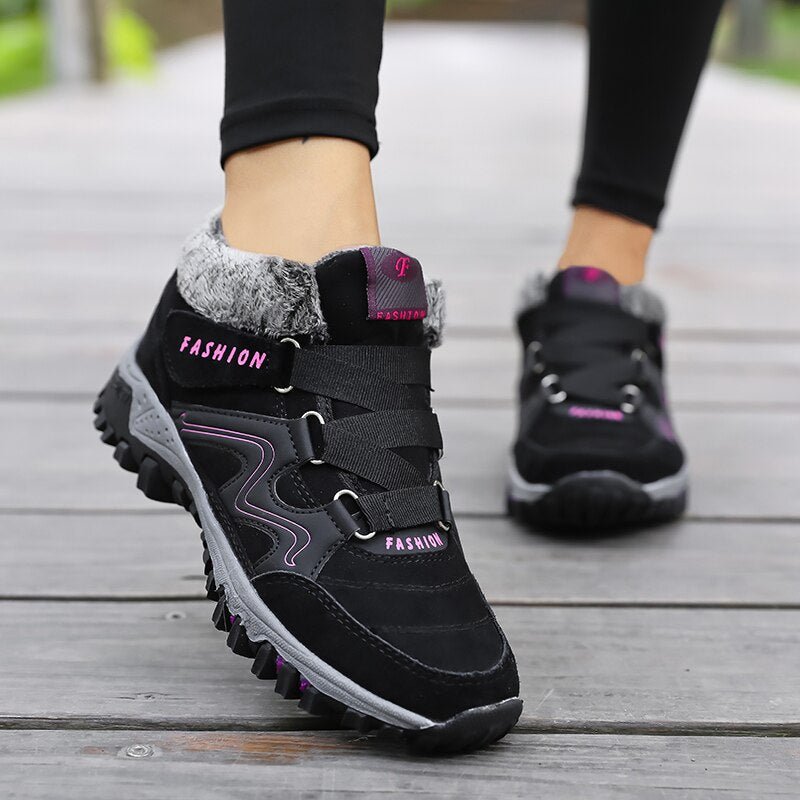 Botas feminina de Couro