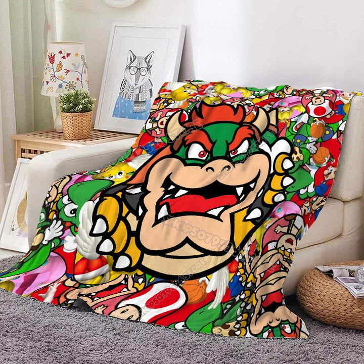 Cobertor Super Marios