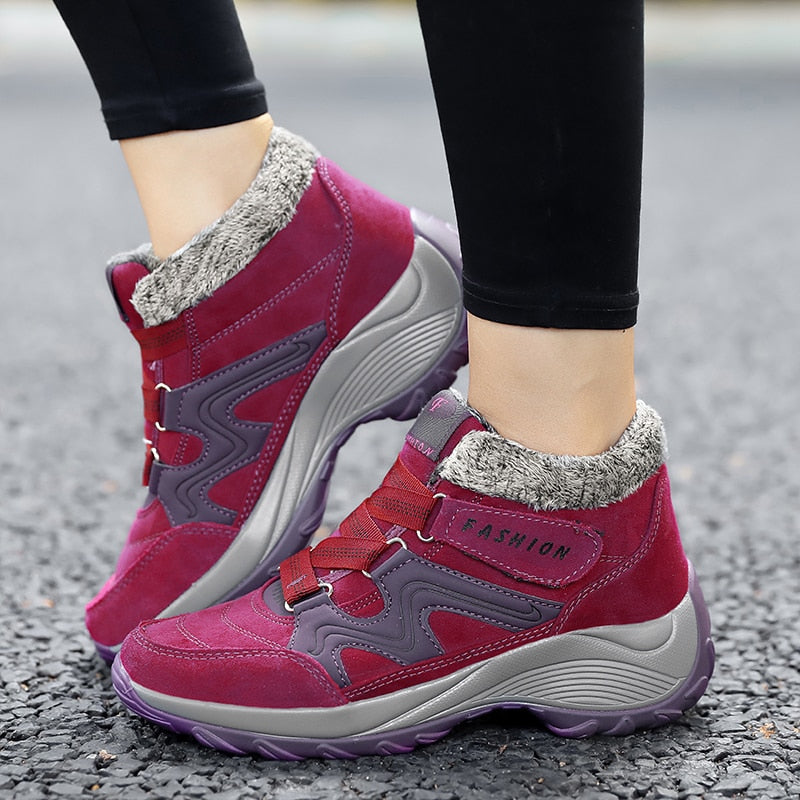 Botas feminina de Couro