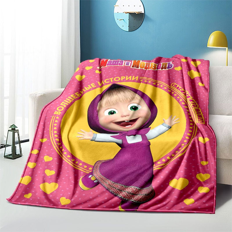 Cobertor Masha & o Urso