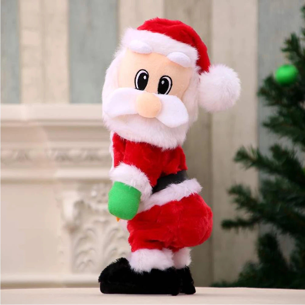 Boneco Papai Noel musical