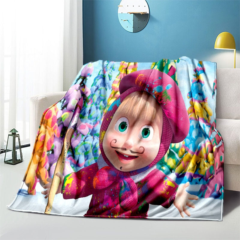 Cobertor Masha & o Urso