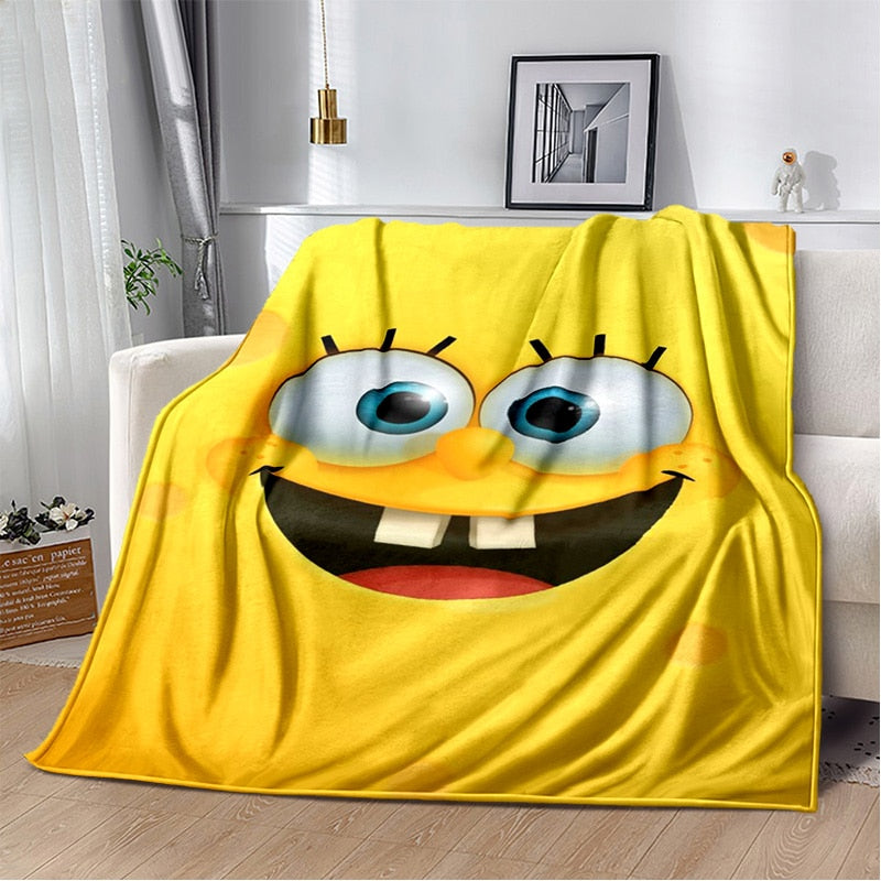 Cobertor Cartoon Bob Esponja & Cia