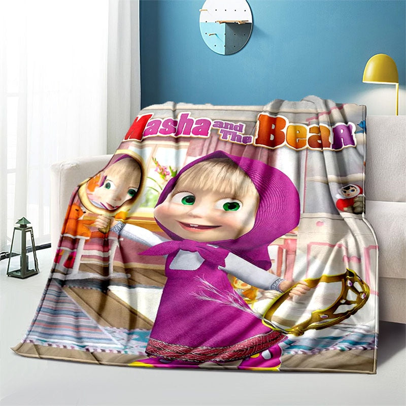Cobertor Masha & o Urso