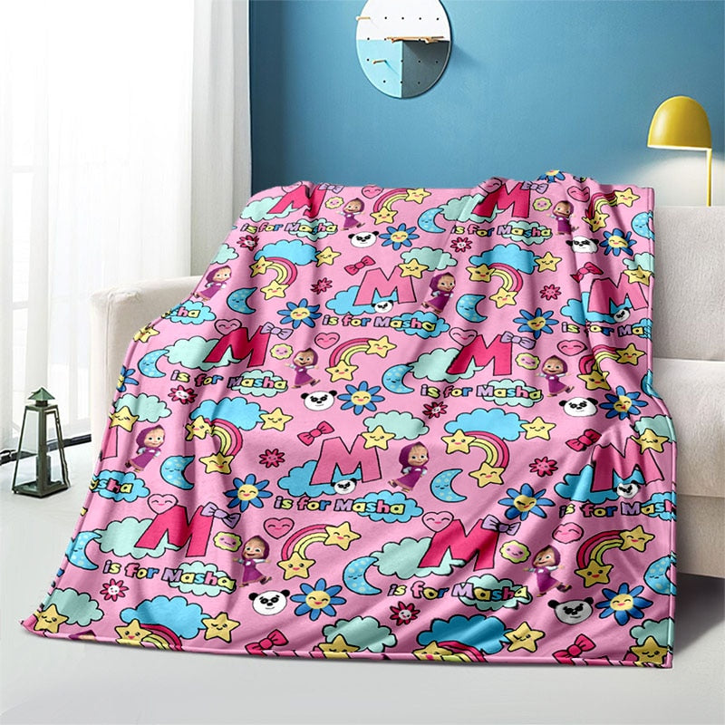 Cobertor Masha & o Urso