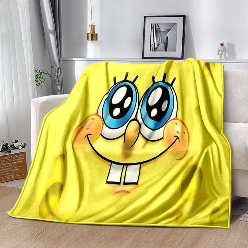 Cobertor Cartoon Bob Esponja & Cia