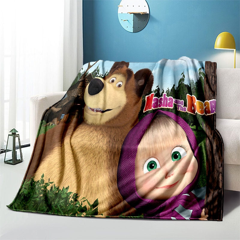 Cobertor Masha & o Urso