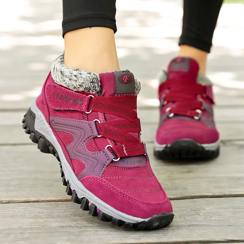 Botas feminina de Couro