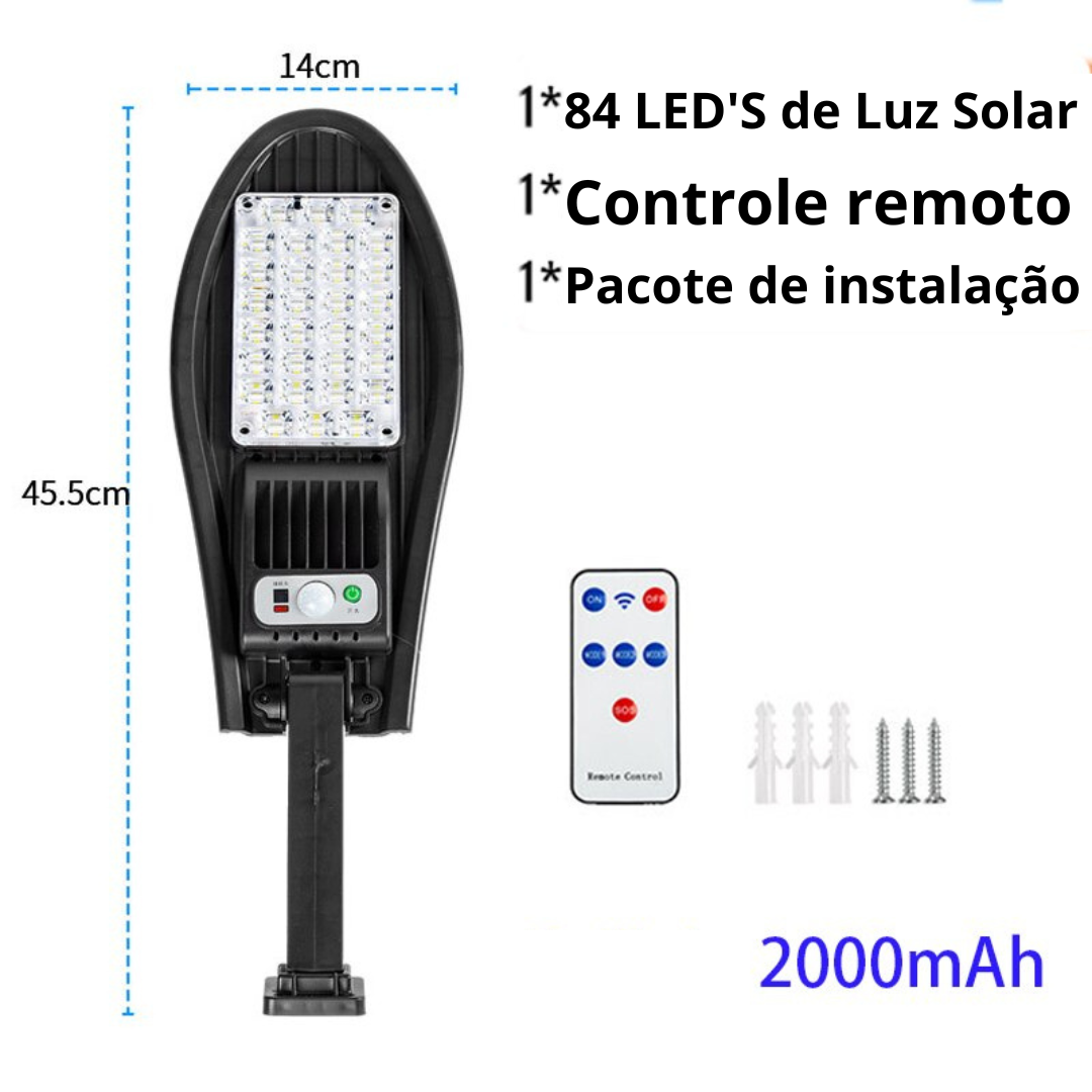Refletor de LED a luz solar