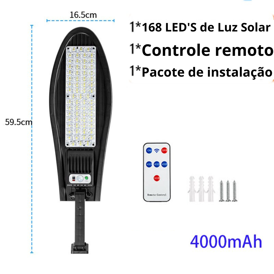 Refletor de LED a luz solar