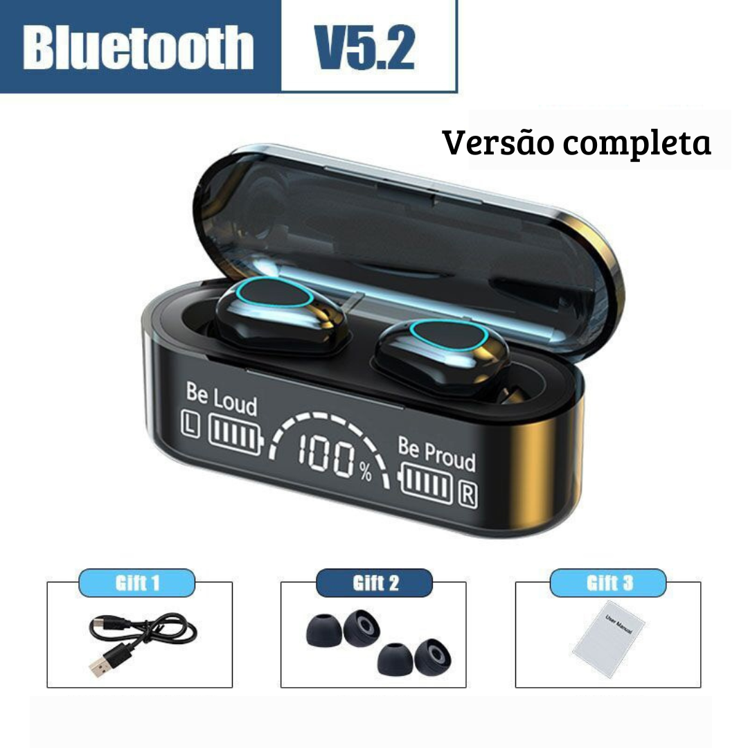 Fone TWS Max Bluetooth 5.2