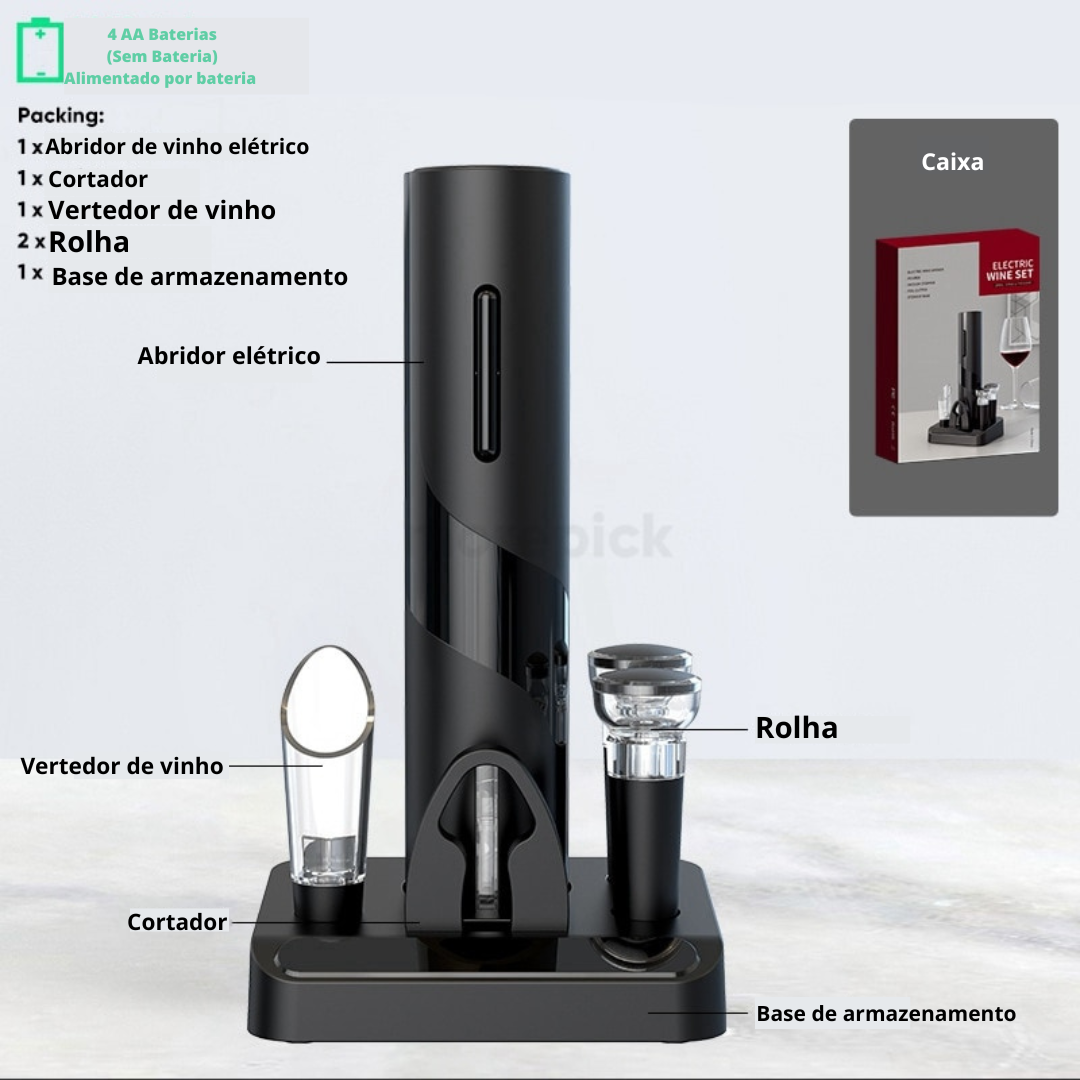 Saca Rolha automático