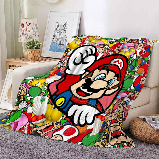 Cobertor Super Marios