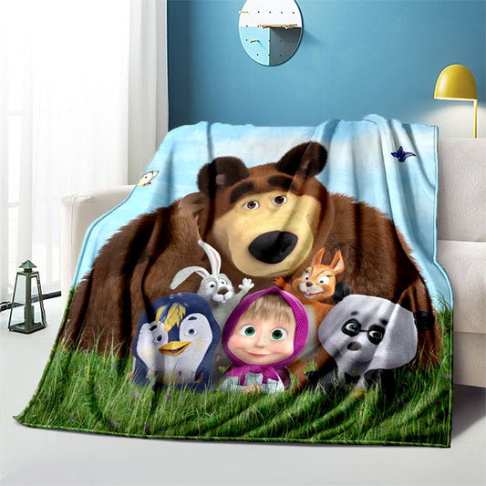 Cobertor Masha & o Urso